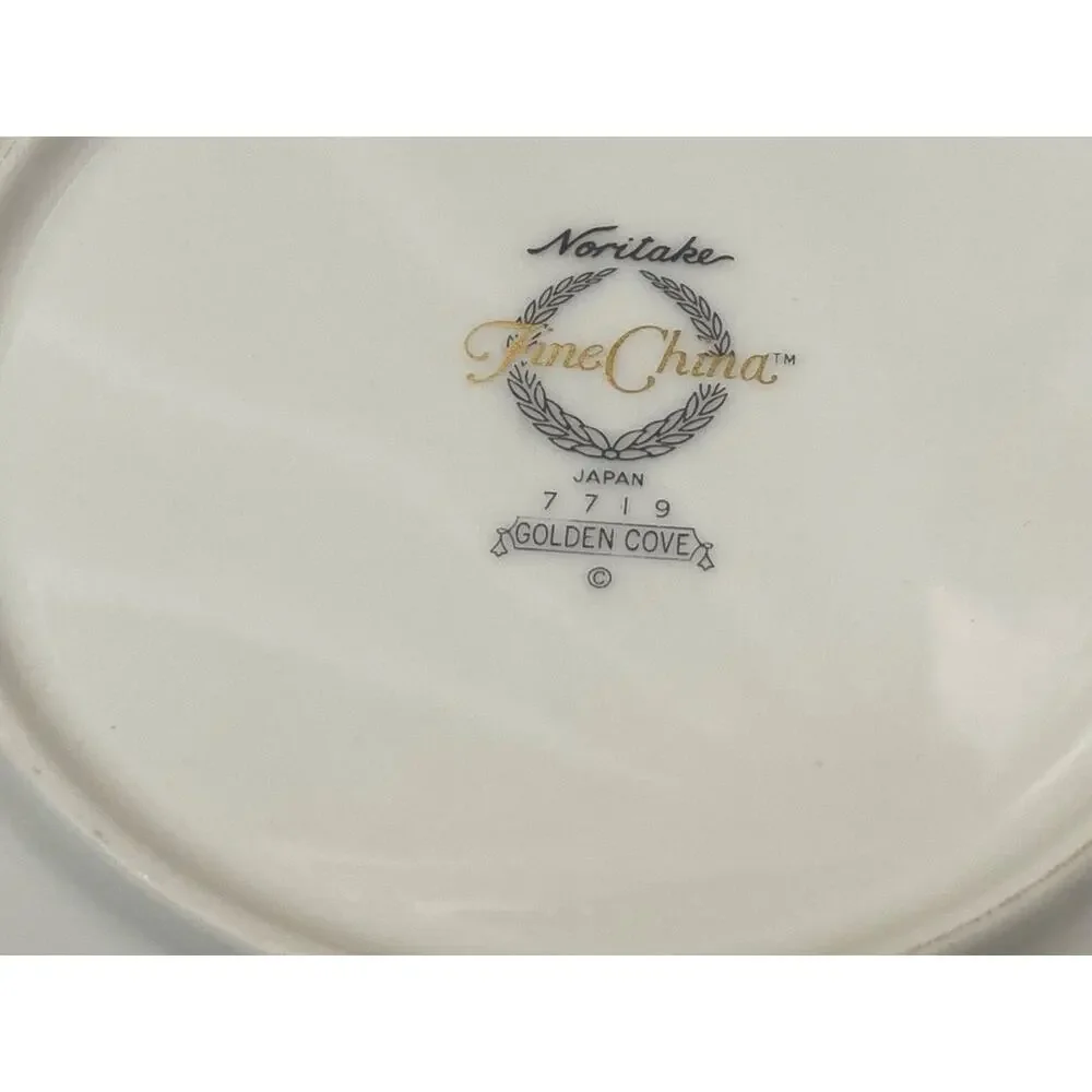 Noritake Golden Cover Dessert/Salad Plates 6.5